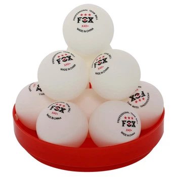 Мяч для настольного тенниса FOX MT-8589 (1 шт), Белый, Размер (EU) - 1SIZE