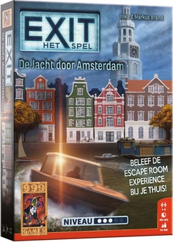 Gra planszowa 999 Games Exit - The Hunt through Amsterdam (8720289478322)