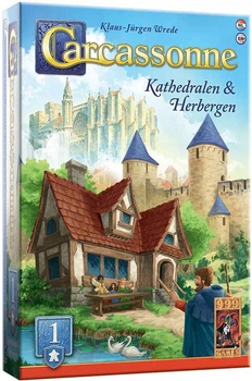 Rozszerzenie do gry 999 Games Carcassonne Cathedrals and Inns (8721184282175)