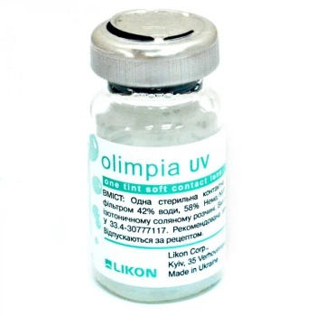 Контактні лінзи Olimpia UV BC=8.6 DIA=14.5 PWR=-16.00 1 лінза