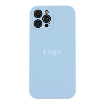 Чохол Silicone Case Full Size with Frame для iPhone 12 Pro Max 05.Lilac