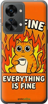 Чохол OnePlus Nord 2T Funny Cat "6786u-2640-70447"