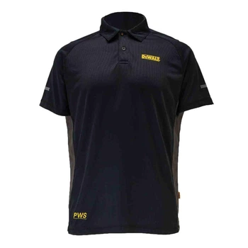 Поло DeWALT, RUTLAND POLO, колір чорний, розмір М, вага 0.182 кг (DWC125-013-M)