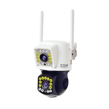 IP-камера уличная с двойным объективом XON SmartCam Wi-Fi 1080P Белый (NCWEW22VW 7416)