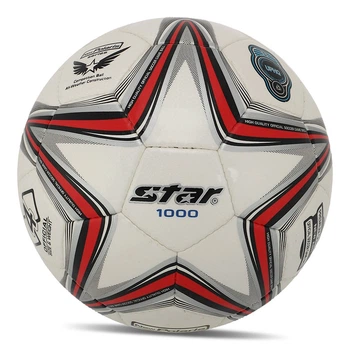 Мяч футбольный Star New Polaris 1000 SB374 №4 Бело-красный (57623022)