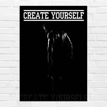 Плакат-постер Кавун Create Yiurselfю А3 Чорно-білий ПЛ000907А3