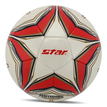 Мяч футбольный Star Professional Gold SB345G №5 Бело-красный (57623036)