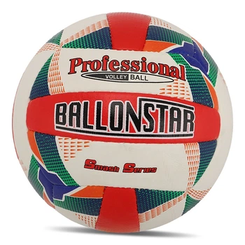 Мяч волейбольный Ballonstar VB-8858 №5 Бело-красный (57566165)