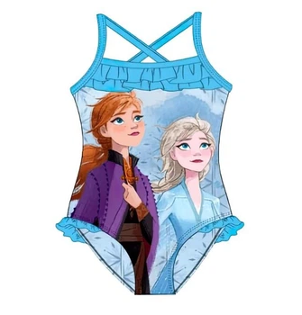 Купальник для девочек T-1709 «Frozen» на возраст 4–6 лет Голубой 105-115см зріст