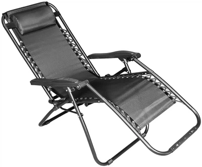 Кресло-шезлонг X-Treme CLC-110 165х65х110 см Black (BP132525)
