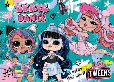 Пазл Ideyka L.O.L. Surprise! Tweens Skate Dance 60 элементов (LP60-005)