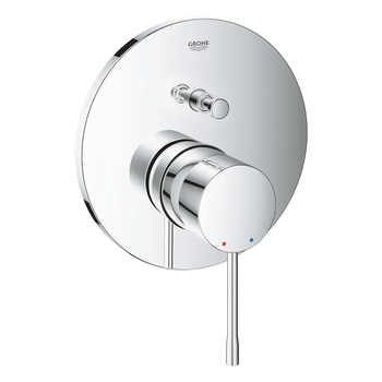 Одноважільний змішувач Grohe Essence на 2 виходи (24167001)