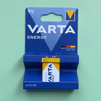 Батарейка Varta Energy 9V (Крона) 6LP3146 / MN1604, щелочная (Alkaline), 1 шт.