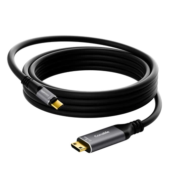 Кабель Conable Type-C to mini HDMI 4K@60Hz, 2K@120Hz, 1080P@120Hz, 1.8м black