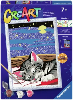 Картина по номерам Ravensburger CreArt Спящие коты 12023262 (4005555232629)
