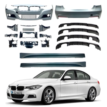 Комплект обвісу M Paket BMW 3 Series F30 2012-2018 (передній/задній бампер, пороги) БЕЗ ПАРКТРОННИКІВ для BMW 3 series F30 2012-2018 (8471)