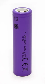 Аккумулятор 18650 Li-Ion Tenpower INR18650-32HE, 3100mAh, 10A, 4.2/3.6/2.5V, Purple