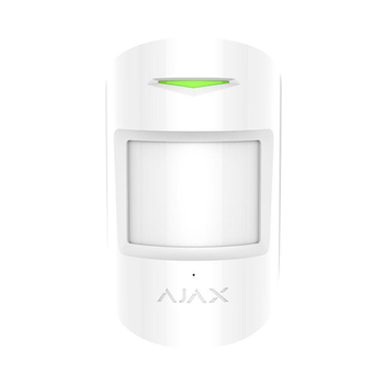 Беспроводной датчик движения и разбиения Ajax CombiProtect белый (White)