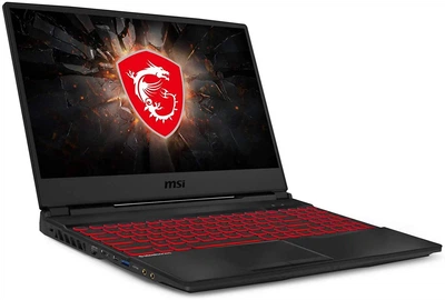 Ігровий ноутбук MSI GL65 9SE 15.6" Full HD 120 Гц IPS Intel Core i7-9750H (2.60-4.10 GHz) NVIDIA GeForce RTX 2060 6 ГБ RAM 16 ГБ 512 ГБ SSD - Б/В