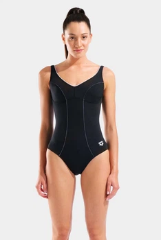 Купальник жіночий Arena CLIP BACK SWIMSUIT SOLID B 010651-510 44 Чорний