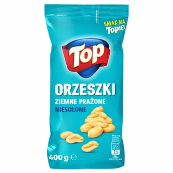 Арахис Жареный не соленый TOP Orzeszki ziemne prazone niesolone 400 г