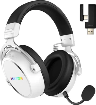 Навушники Hator Hypergang 3 Wireless White (ESH56)