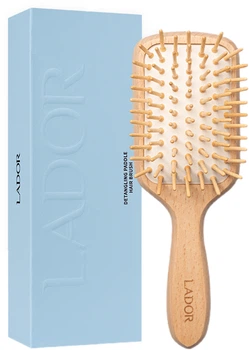 Щітка для волосся La'dor Detangling Paddle Wood дерев'яна 19х4.3х6.8 см (8809982980599)