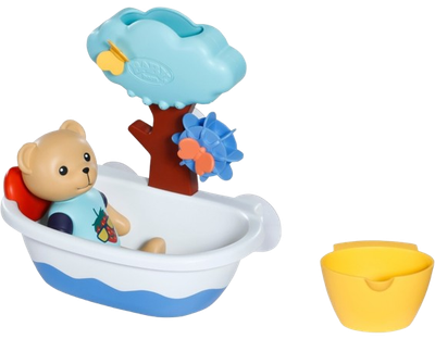Wanna Baby Born Zapf Creation Splish Splash z figurką misia 838105 (4001167838105)