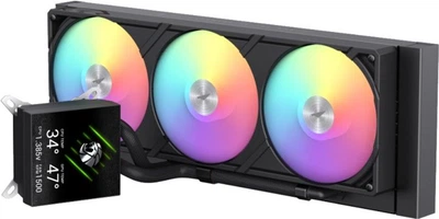 Водяное охлаждение GameMax Glacier 360 LCD BK 326423