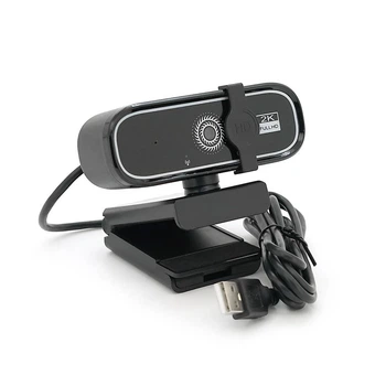 Вебкамера з гарнітурою Q1, 720p, автофокус, пласт. корпус, Black/Silver, Q100 (UG-41711)