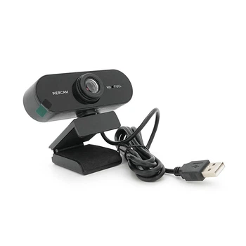 Вебкамера з мікрофоном A01, 720p 30fps, пласт. корпус, Black, BOX (UG-45137)