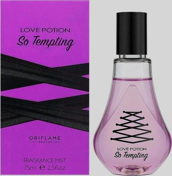 Парфумований спрей для тіла Love Potion So Tempting [Лав Поушен Соу Темптін] Oriflame, 75 мл