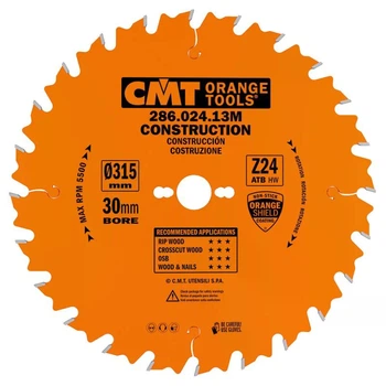 Диск пильний по дереву CMT 315x30x24T (286.024.13M)