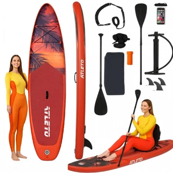 SUP-дошка надувна для плавання Atleto 350 см Miame + сидіння (42400970)