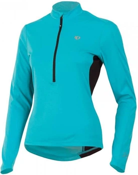 Велоджерси женская Pearl Izumi Select с длинным рукавом бирюзовая XS