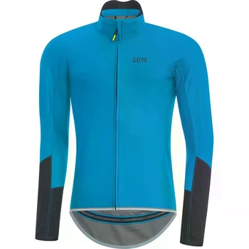 Джерси мужская GORE® Wear C5 Windstopper Long Sleeve dynamic cyan/black М