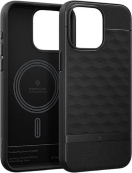 Чохол Spigen Caseology Parallax Mag Magsafe для Apple iPhone 15 Pro Max Matte Black (ACS06614)
