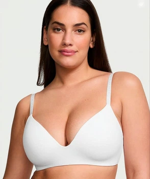 Бюстгальтер - топ білий без пуш-ап Comfort Bra (85D) Victoria's Secret