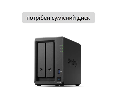 Synology Мережеве сховище NAS DS725+
