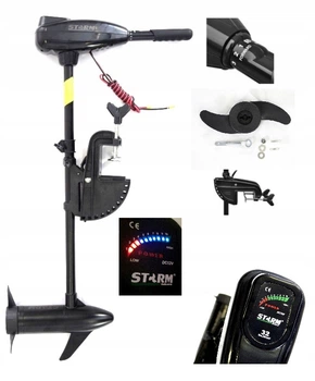 Електричний підвісний двигун Storm для човна N60 60 lb 672 W