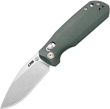 Нож раскладной CJRB Large Feldspar J1954-MGN AR-RPM9 флипер зеленый Micarta EDC (27980479)