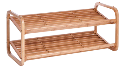Стійка для взуття Zeller 2 рівні бамбукова (4003368135694)