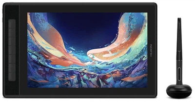 Графический монитор Huion 13,3" Kamvas Pro 13,2.5K USB-C, черный (643042)