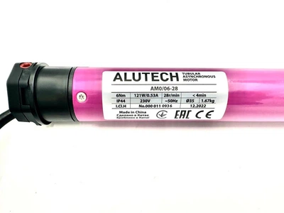 Внутривальный электропривод Alutech AM0/06-28