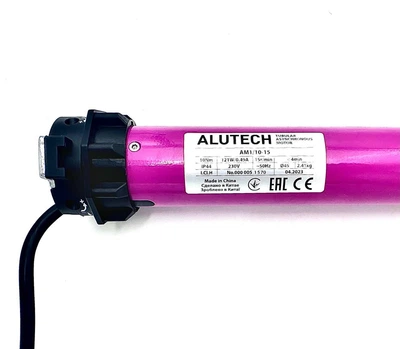 Внутривальный электропривод двигатель для роллет Alutech AM1/10-15