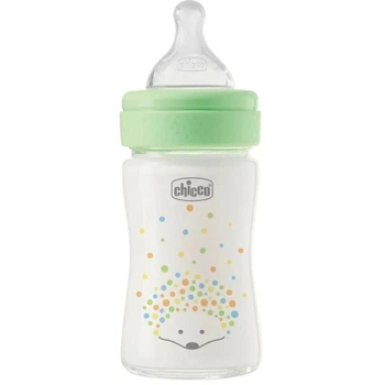 Пляшечка для годування Chicco Perfect Easy силіконова, від 0+ міс. повільний потік 150 мл, (20251.30)