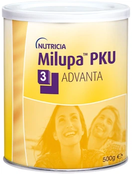 Харчовий продукт для спеціальних медичних цілей Milupa PKU 3 Advanta для дітей від 15 років та дорослих 500 г (5016533644449)