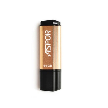 Флешка USB Flash Aspor AR121 64GB - золотий