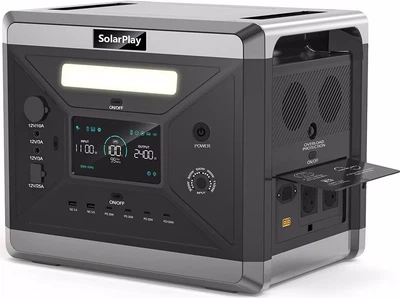 Зарядна станція SolarPlay BCQ2501 / 2400 Вт / 2160 Вт⋅год / LiFePO4 (BC_714940)
