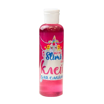 Клей для слайма "Mi-mi Slimi" 71729(Pink) розовый, 200 мл